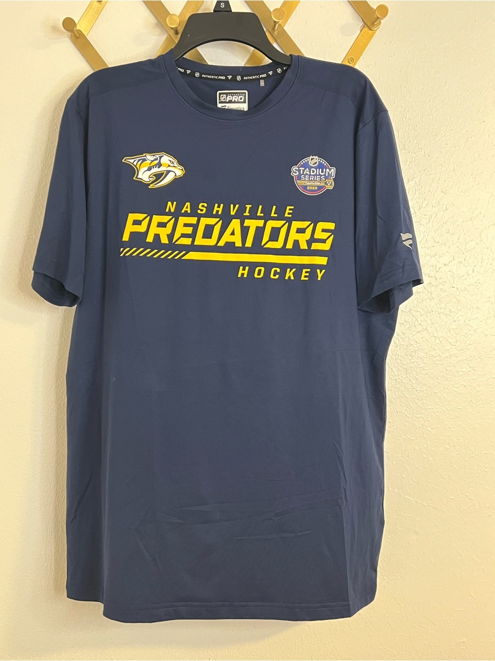 NHL Nashville Predators Stadium Series Navy Graphic T‑Shirt